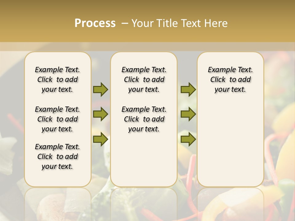 Food Stirfry Carrot PowerPoint Template