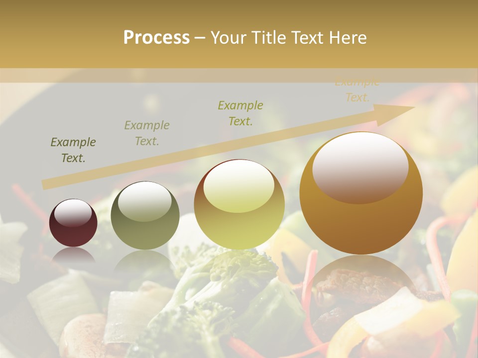 Food Stirfry Carrot PowerPoint Template
