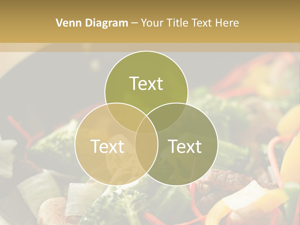 Food Stirfry Carrot PowerPoint Template