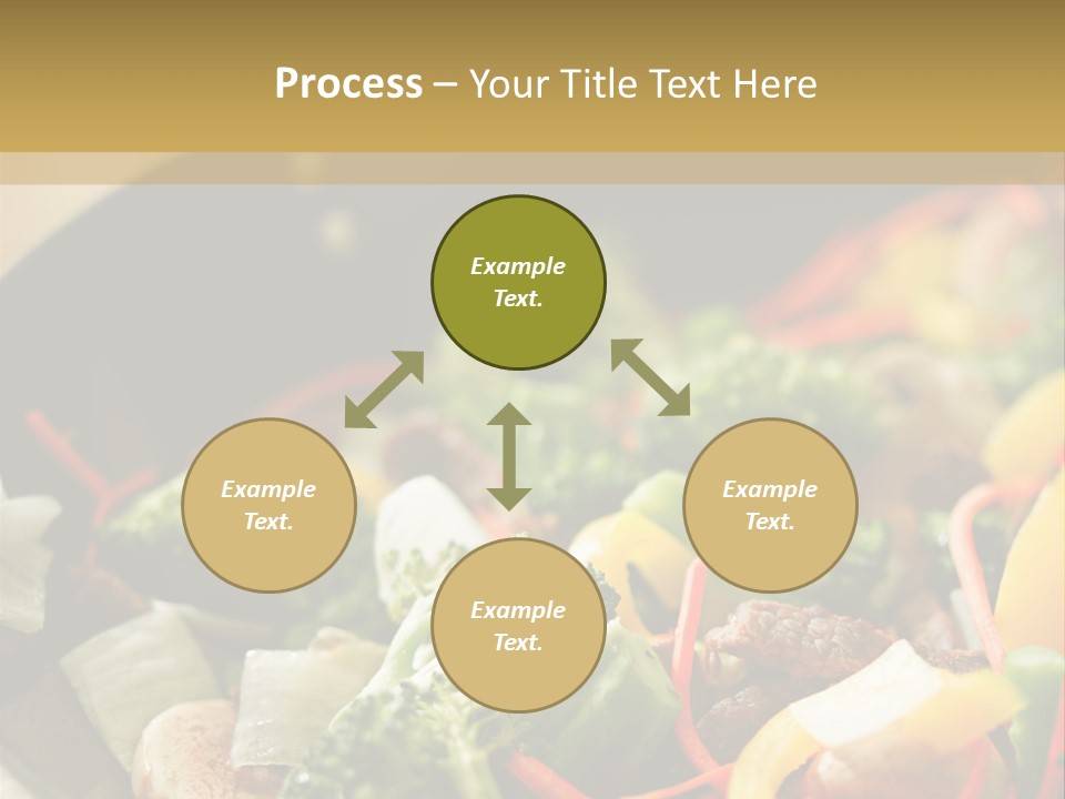Food Stirfry Carrot PowerPoint Template