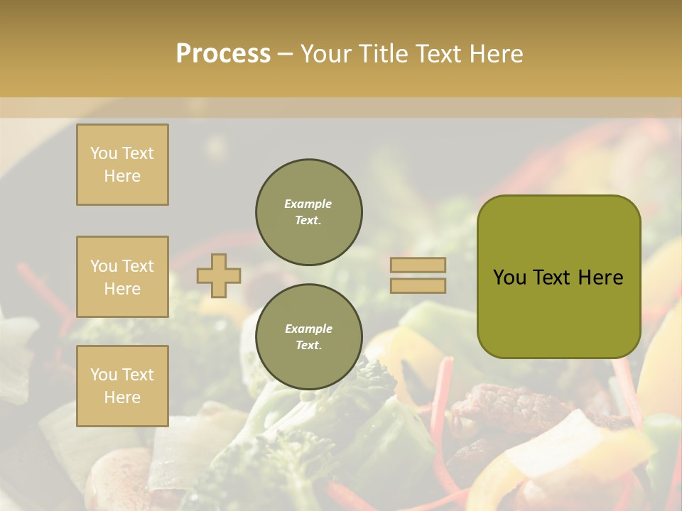 Food Stirfry Carrot PowerPoint Template