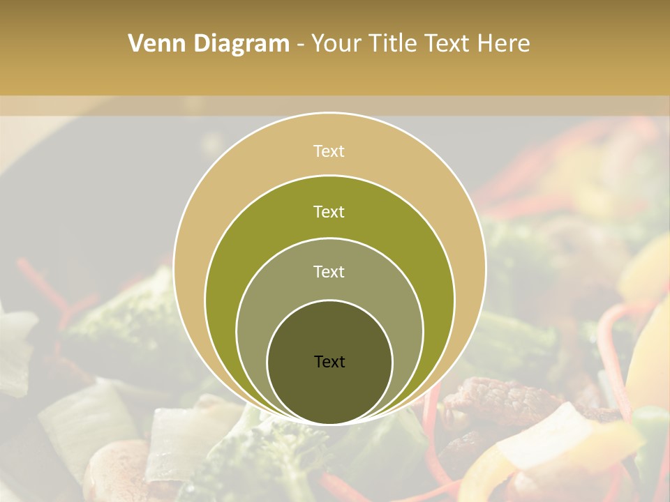 Food Stirfry Carrot PowerPoint Template