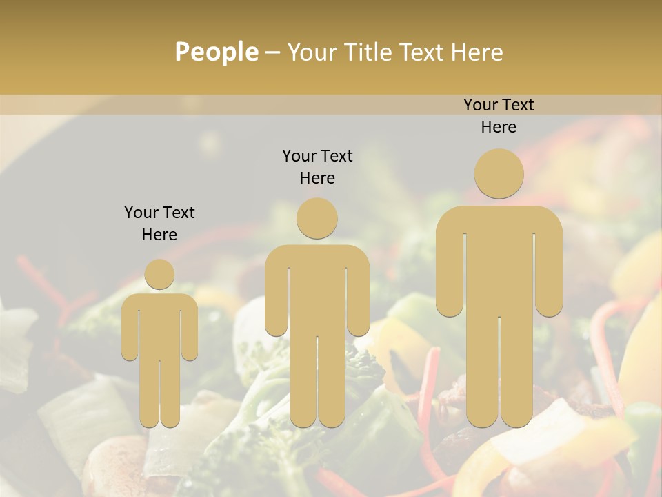 Food Stirfry Carrot PowerPoint Template