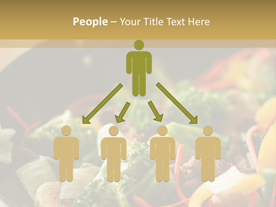 Food Stirfry Carrot PowerPoint Template