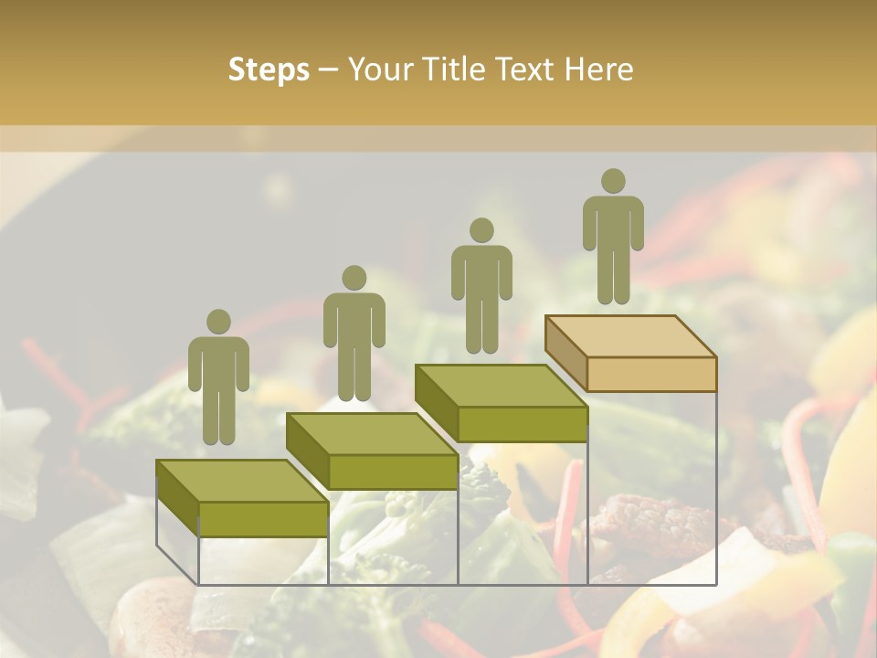 Food Stirfry Carrot PowerPoint Template