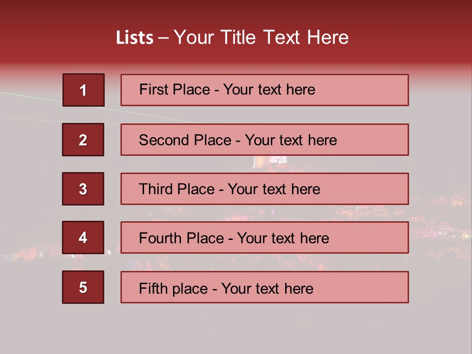 Stronghold Tradition Entrance PowerPoint Template