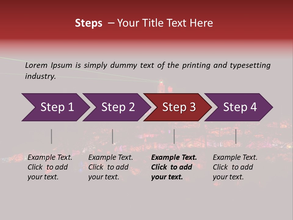 Stronghold Tradition Entrance PowerPoint Template