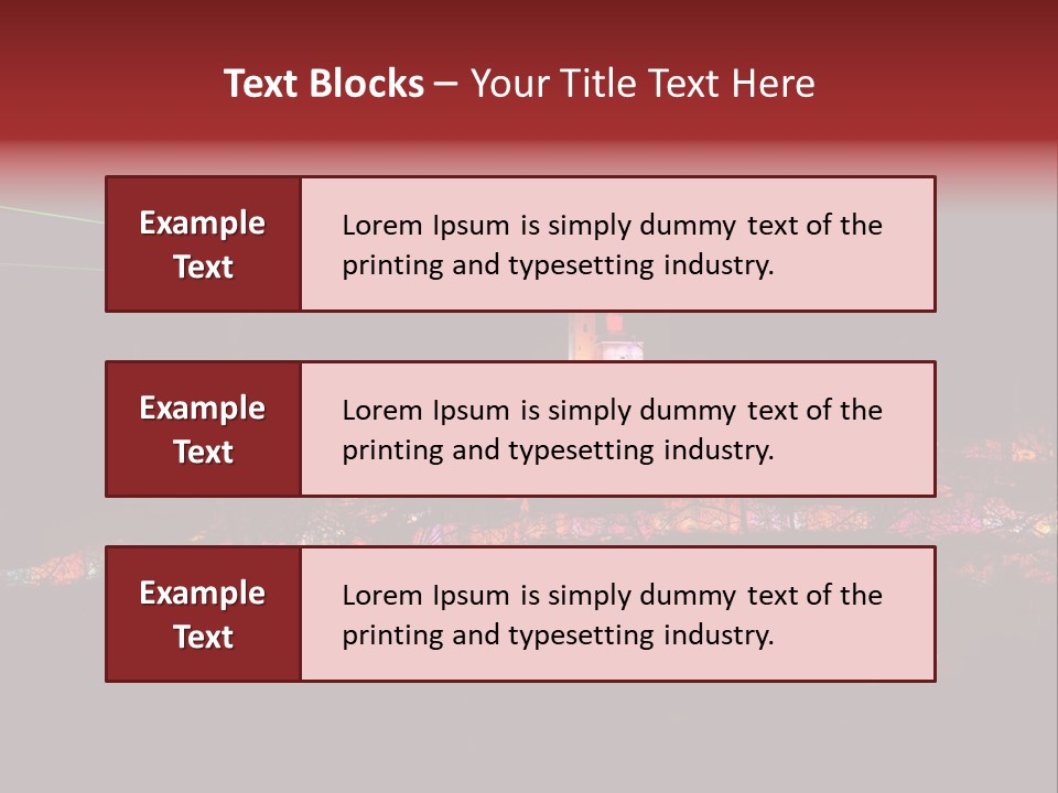 Stronghold Tradition Entrance PowerPoint Template