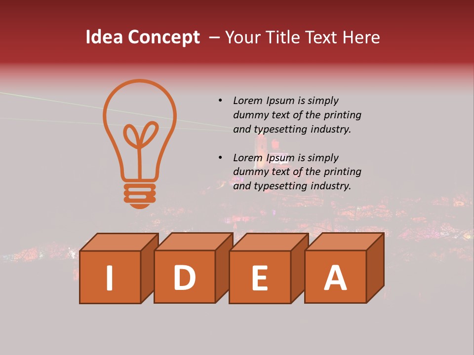 Stronghold Tradition Entrance PowerPoint Template