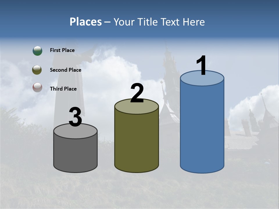 Catholic Madonna Lady PowerPoint Template