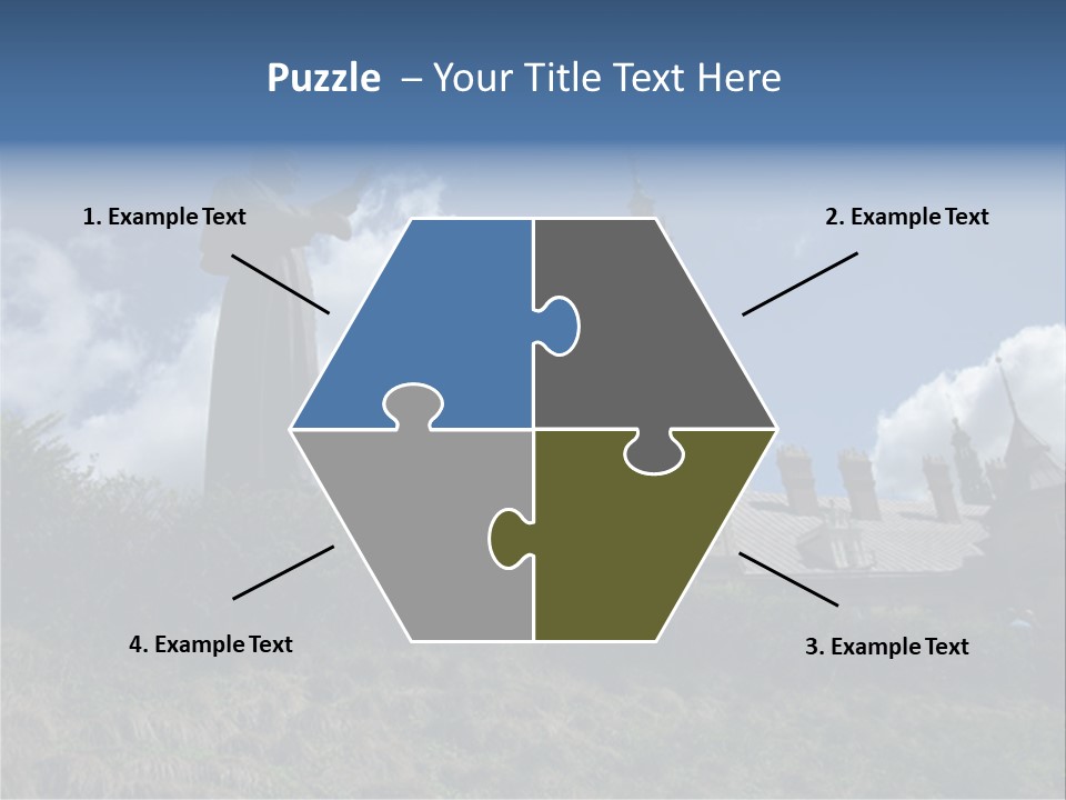 Catholic Madonna Lady PowerPoint Template