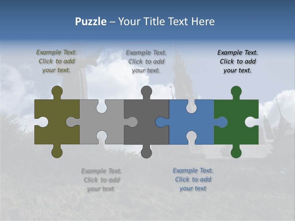 Catholic Madonna Lady PowerPoint Template