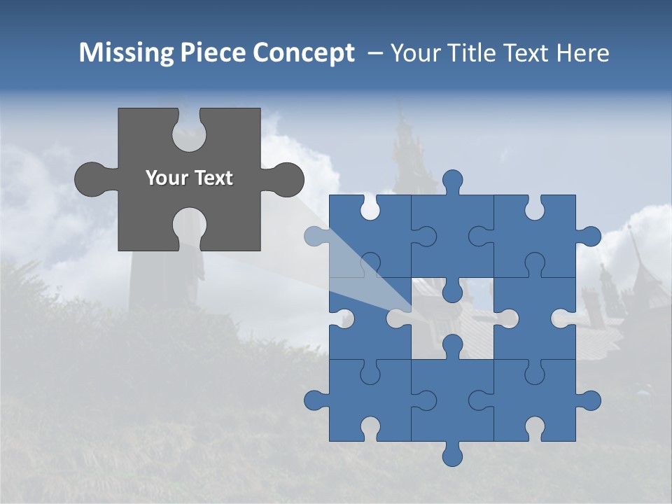 Catholic Madonna Lady PowerPoint Template