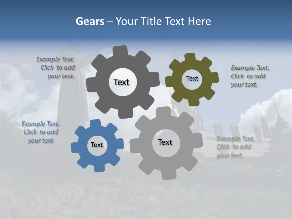 Catholic Madonna Lady PowerPoint Template