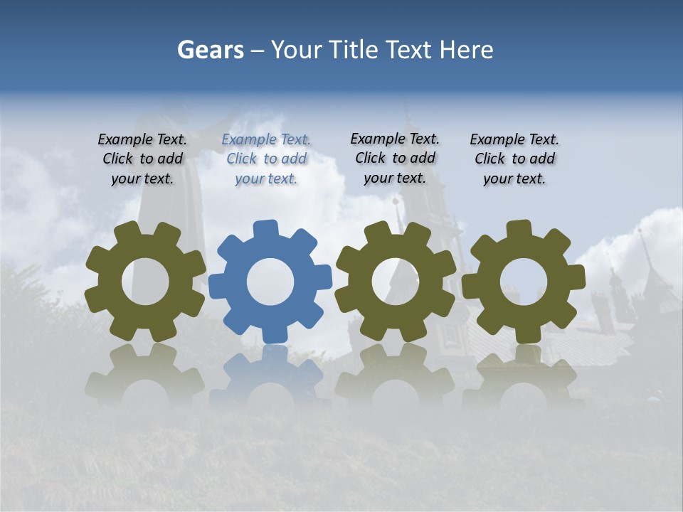 Catholic Madonna Lady PowerPoint Template