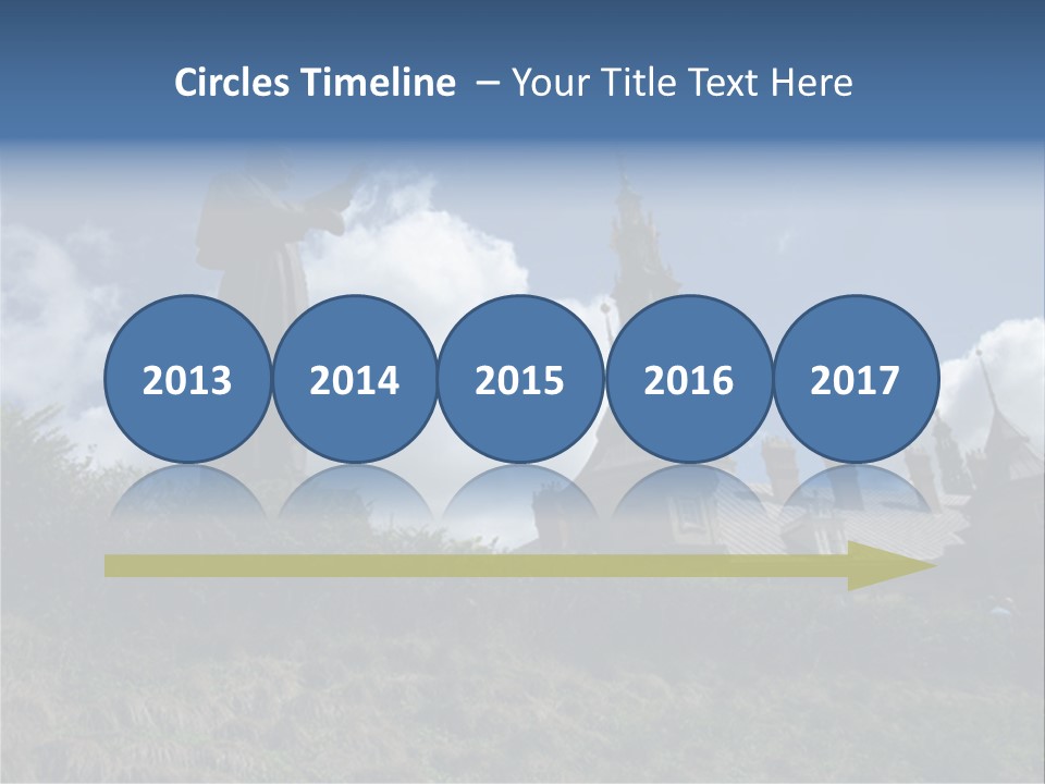 Catholic Madonna Lady PowerPoint Template