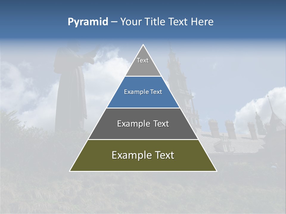 Catholic Madonna Lady PowerPoint Template