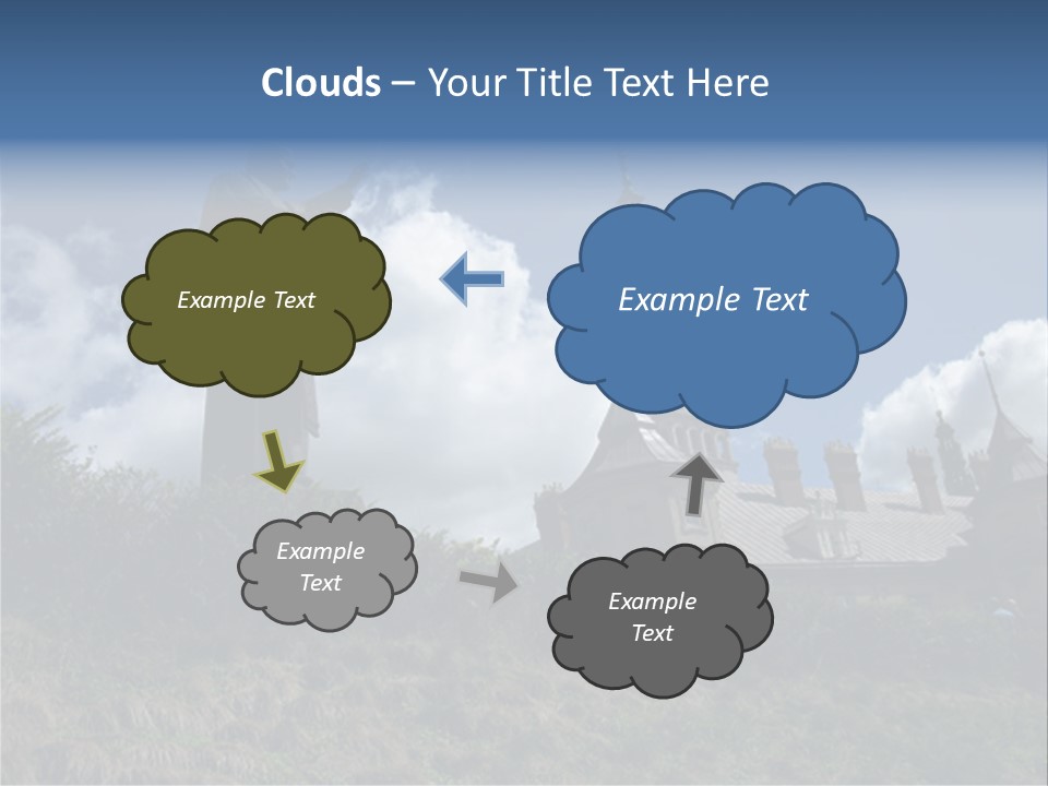 Catholic Madonna Lady PowerPoint Template
