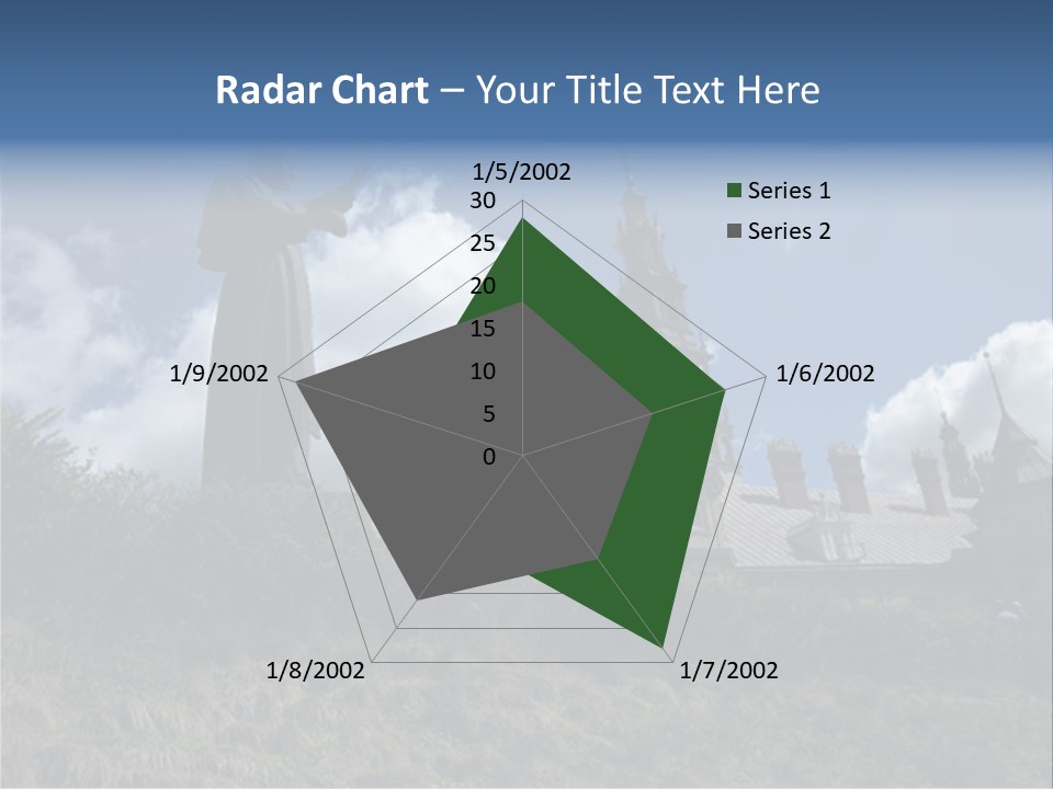 Catholic Madonna Lady PowerPoint Template