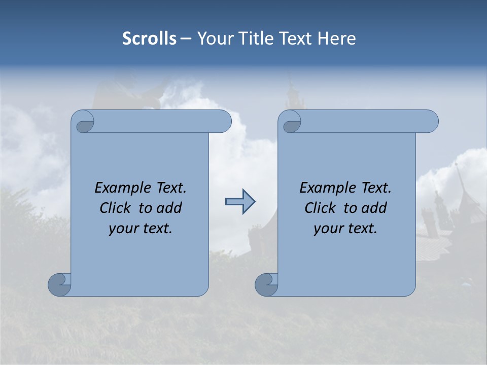 Catholic Madonna Lady PowerPoint Template