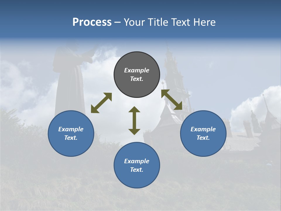 Catholic Madonna Lady PowerPoint Template