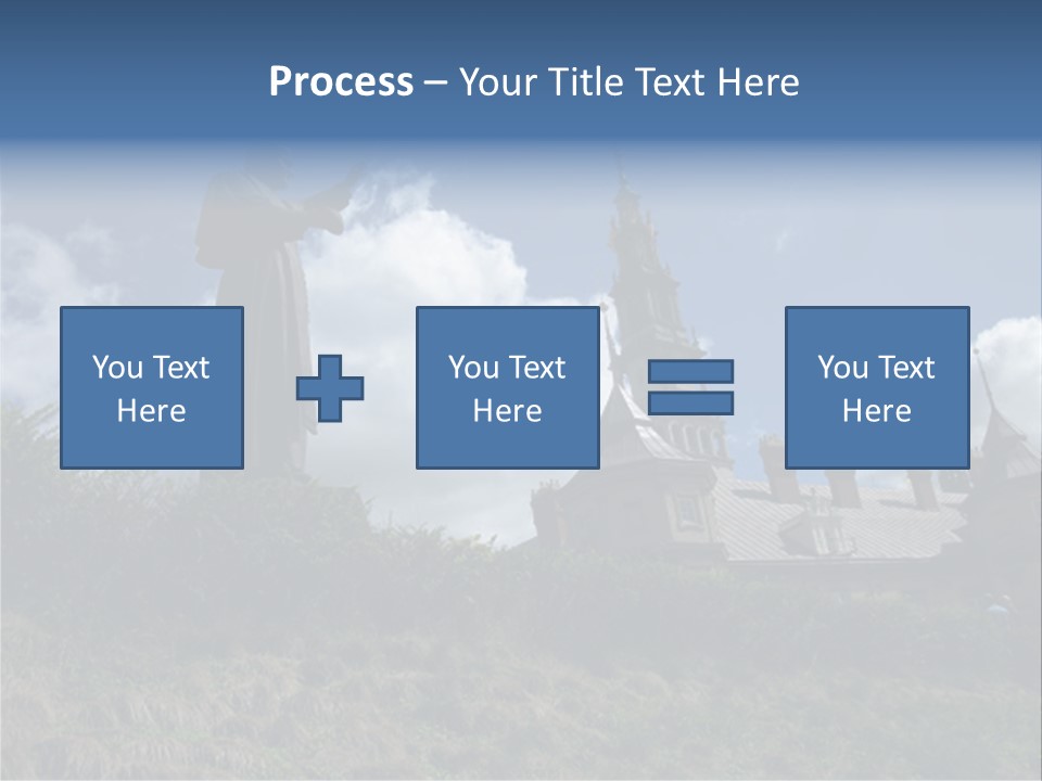 Catholic Madonna Lady PowerPoint Template