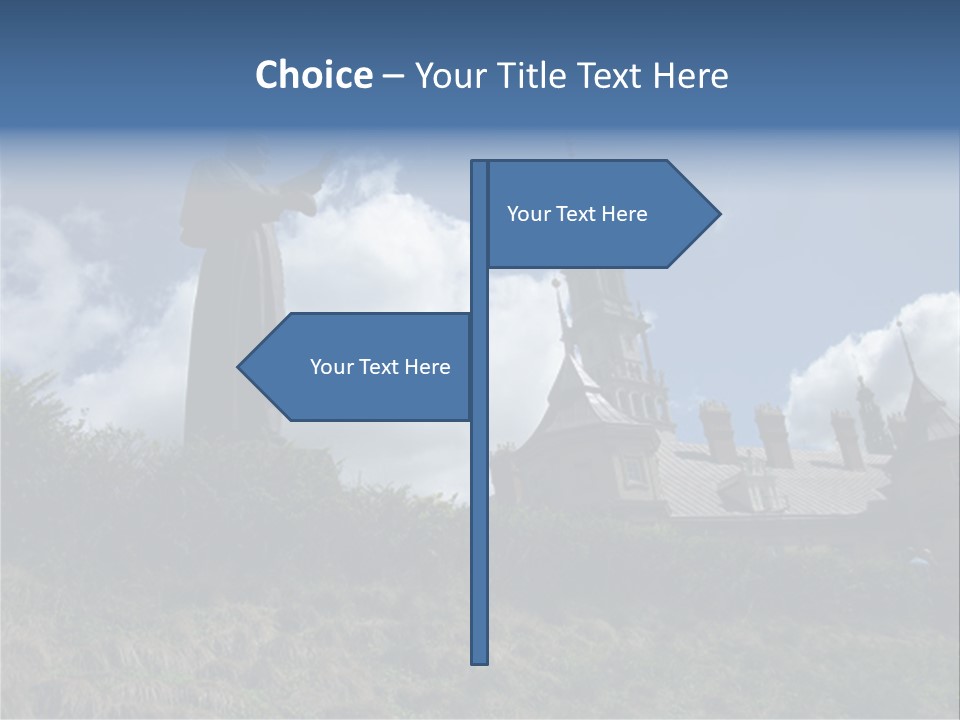 Catholic Madonna Lady PowerPoint Template