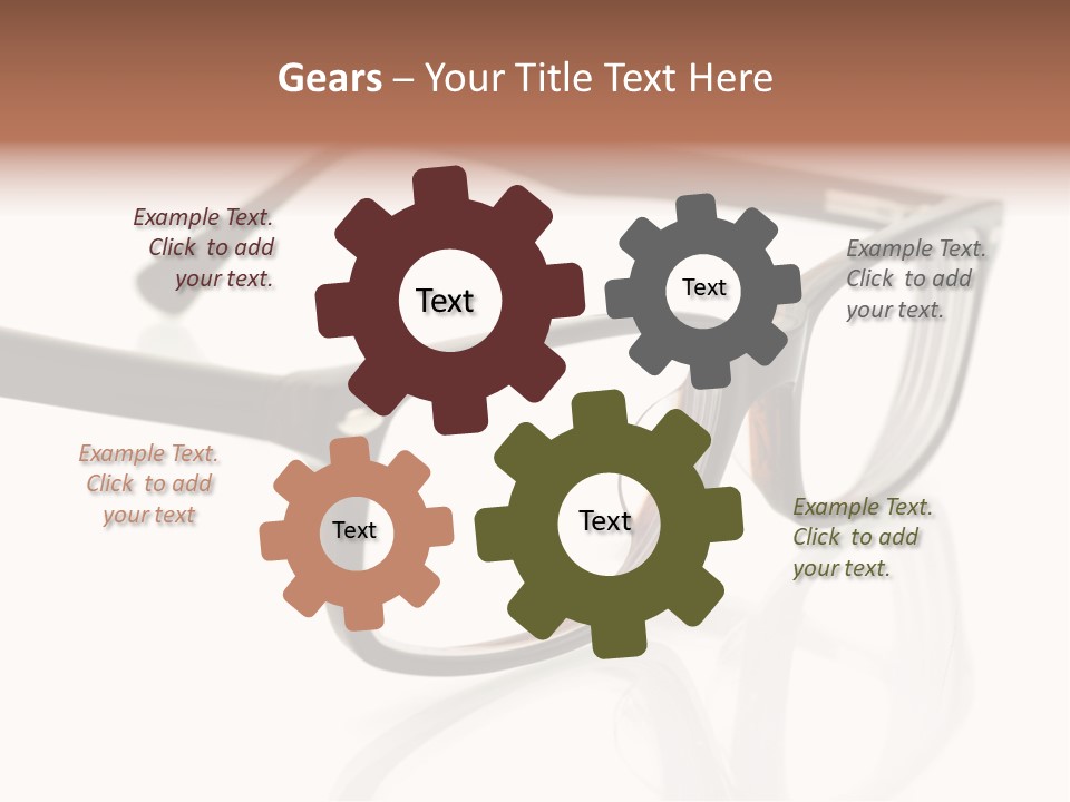 Fashion Spectacles Foresight PowerPoint Template