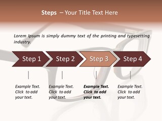 Fashion Spectacles Foresight PowerPoint Template