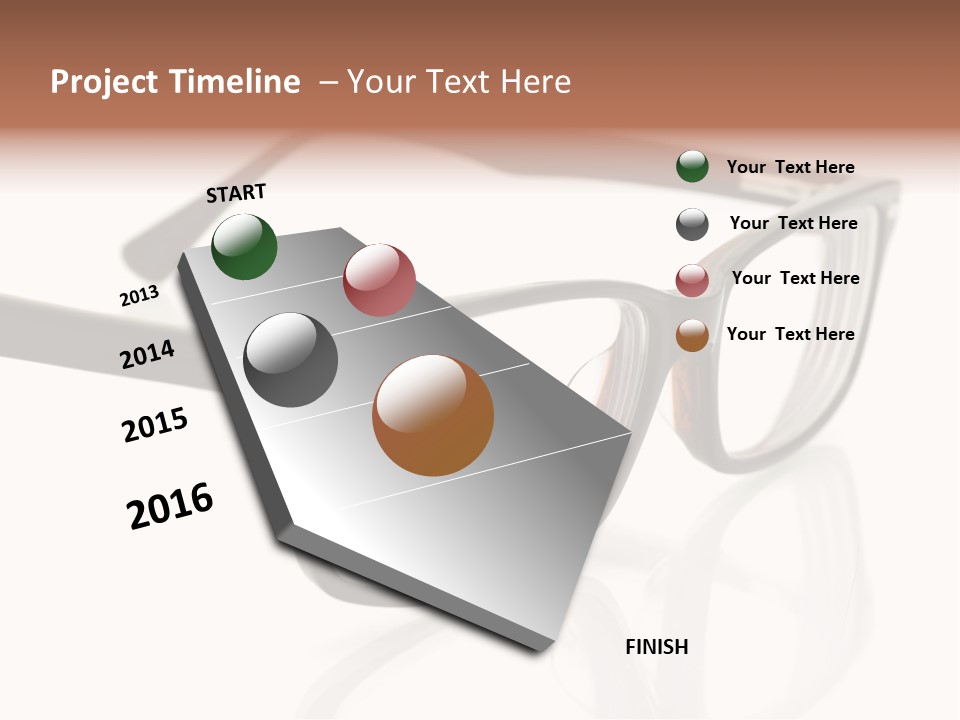 Fashion Spectacles Foresight PowerPoint Template