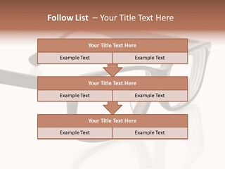 Fashion Spectacles Foresight PowerPoint Template