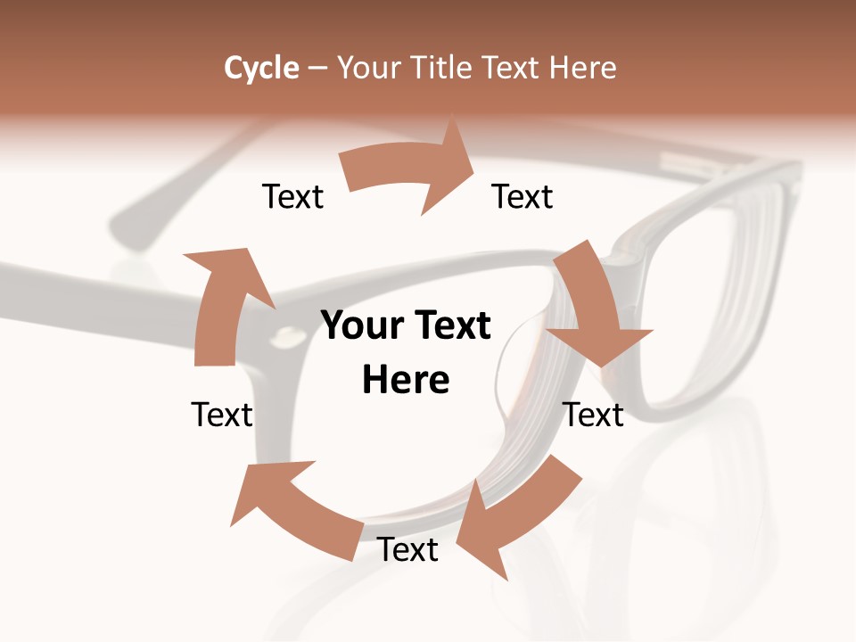 Fashion Spectacles Foresight PowerPoint Template