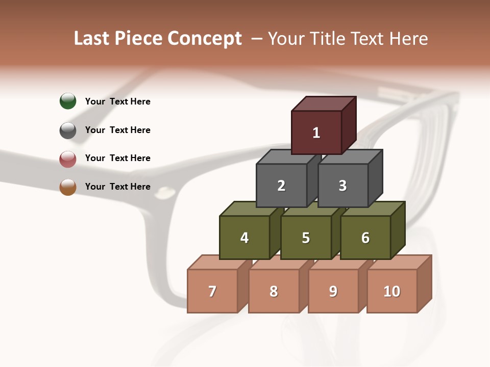 Fashion Spectacles Foresight PowerPoint Template