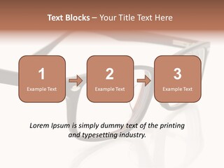 Fashion Spectacles Foresight PowerPoint Template