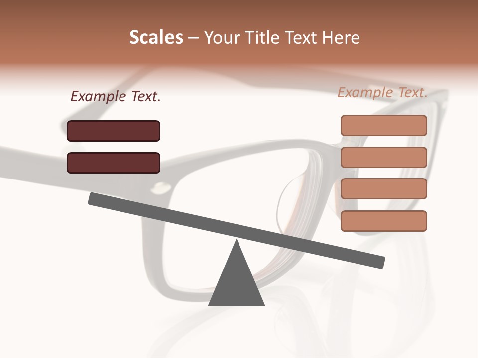 Fashion Spectacles Foresight PowerPoint Template