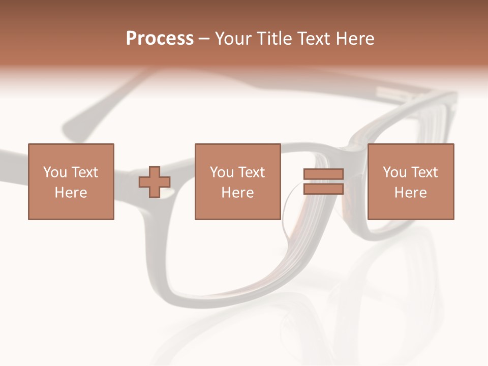 Fashion Spectacles Foresight PowerPoint Template