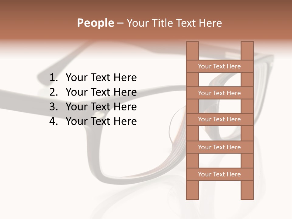 Fashion Spectacles Foresight PowerPoint Template