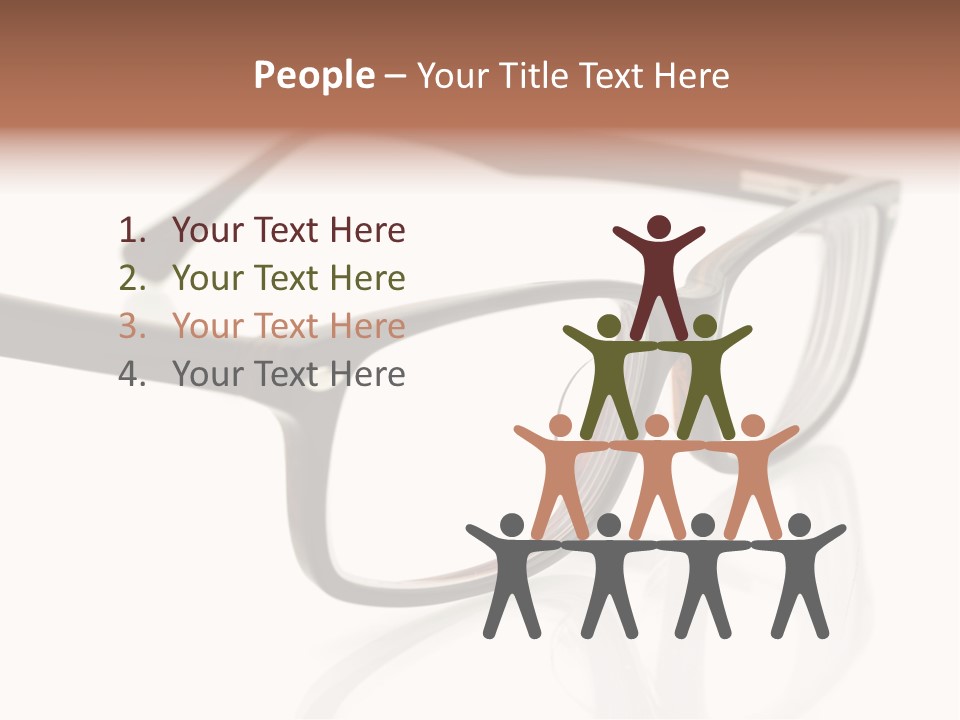 Fashion Spectacles Foresight PowerPoint Template