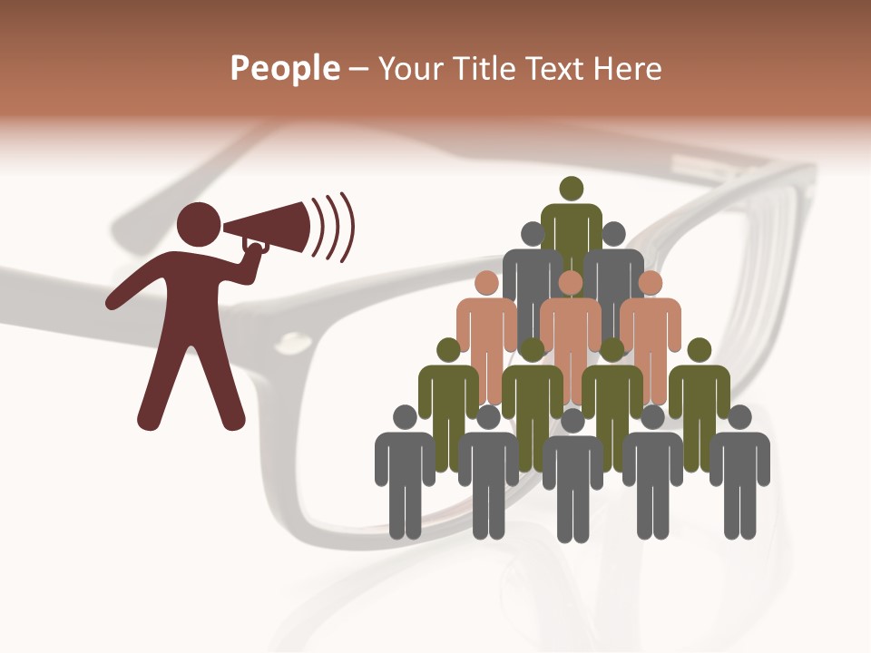 Fashion Spectacles Foresight PowerPoint Template