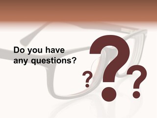 Fashion Spectacles Foresight PowerPoint Template