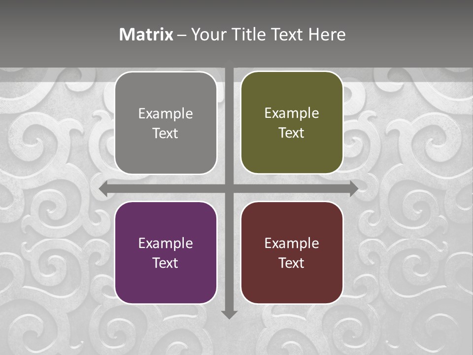 Leaf Decorative Shabby PowerPoint Template