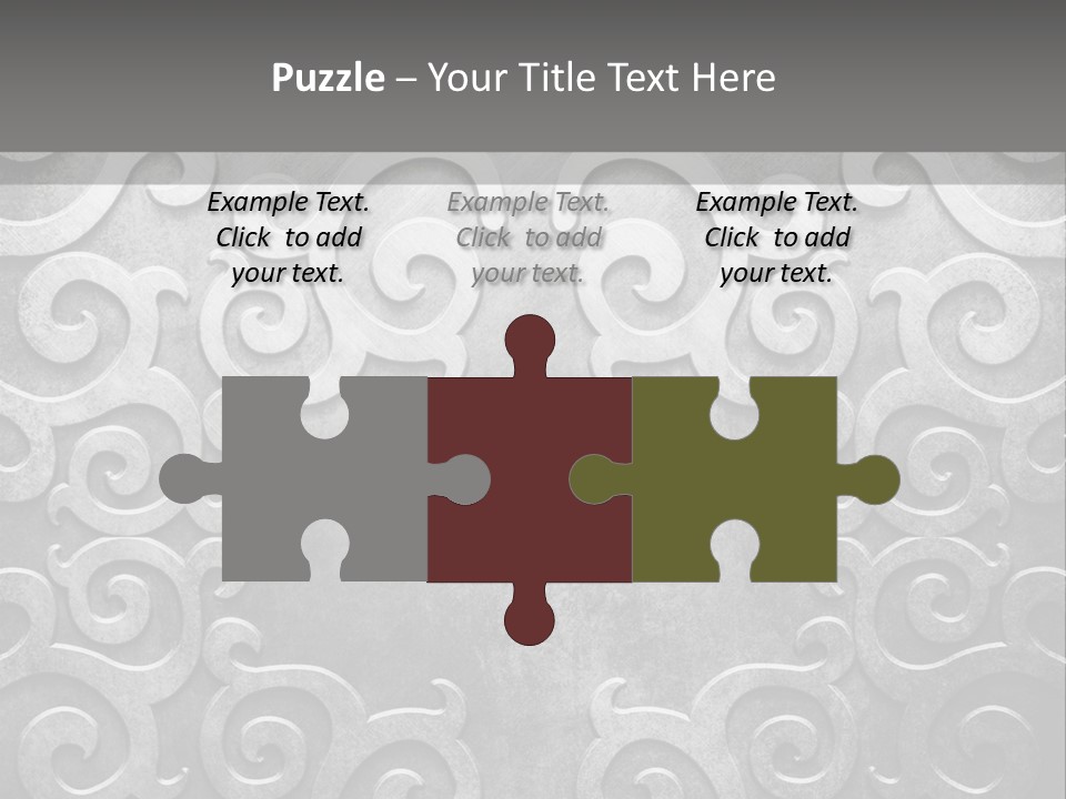 Leaf Decorative Shabby PowerPoint Template