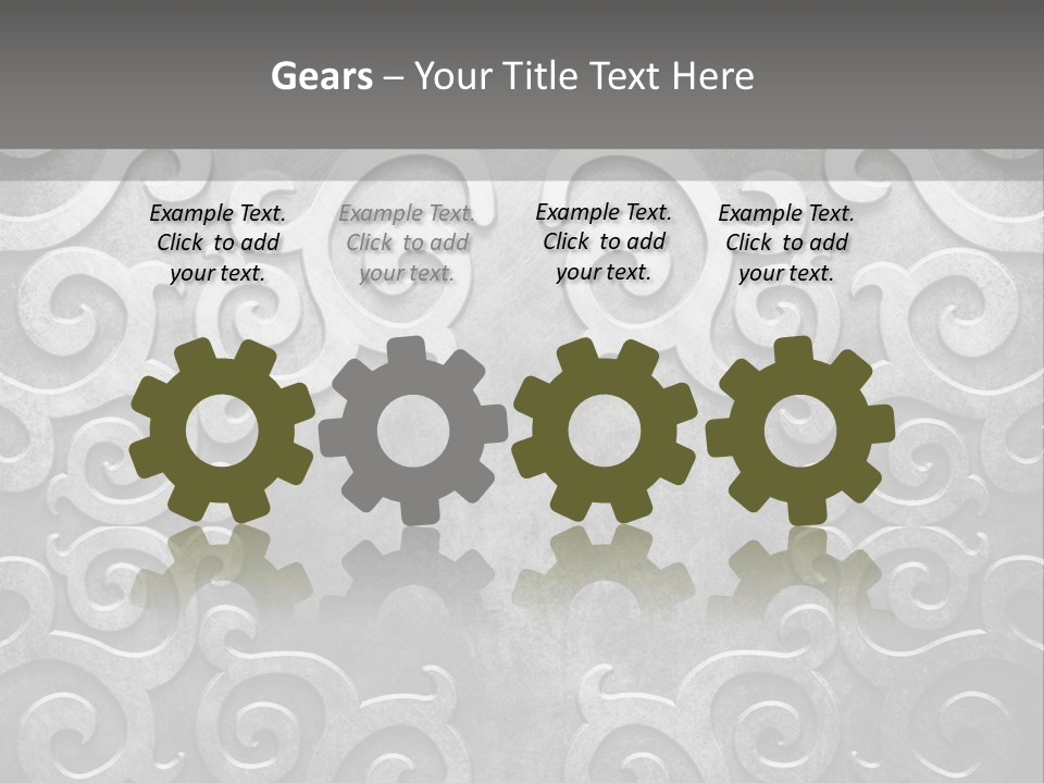 Leaf Decorative Shabby PowerPoint Template