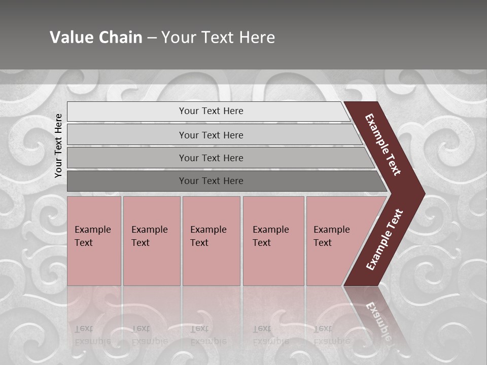 Leaf Decorative Shabby PowerPoint Template
