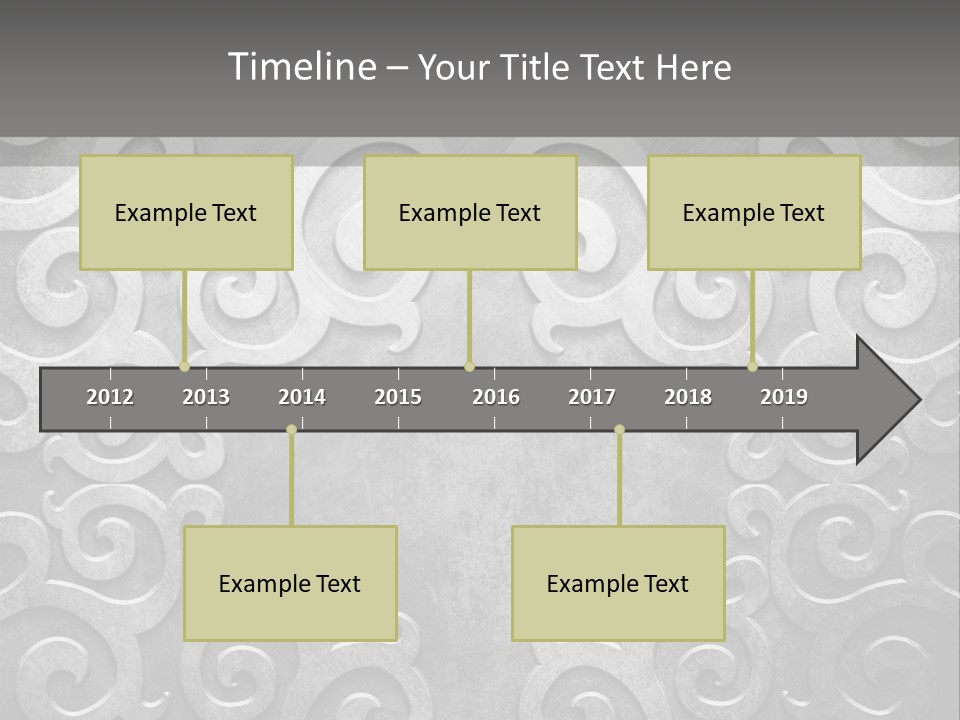 Leaf Decorative Shabby PowerPoint Template