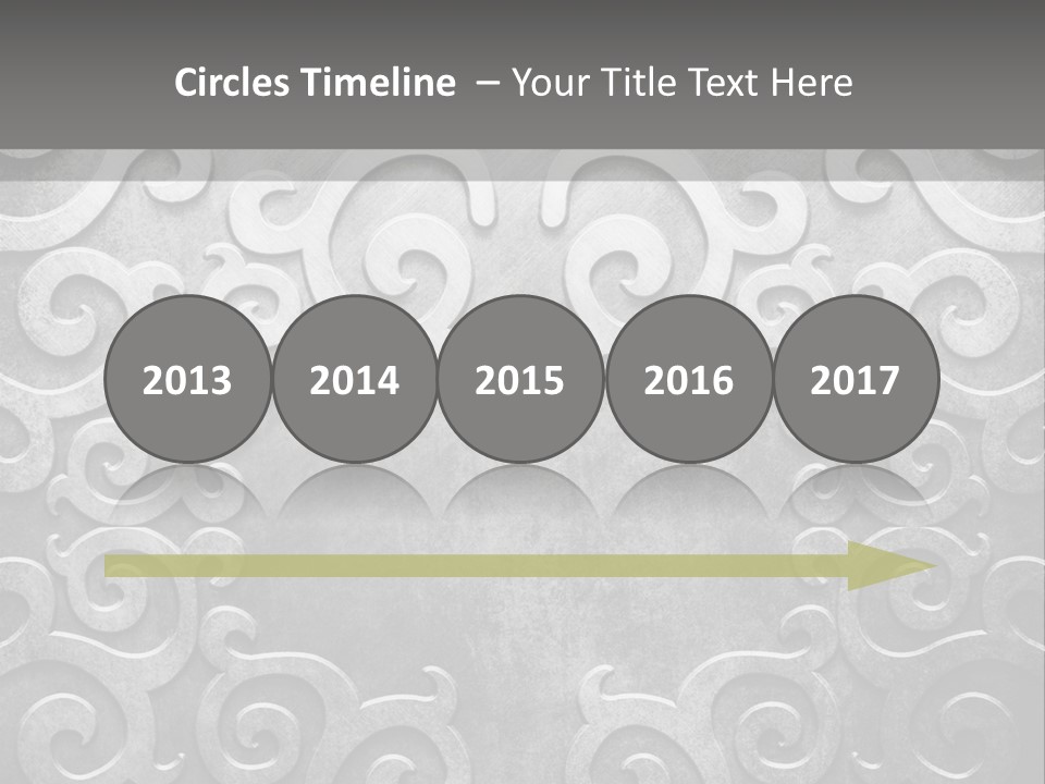 Leaf Decorative Shabby PowerPoint Template