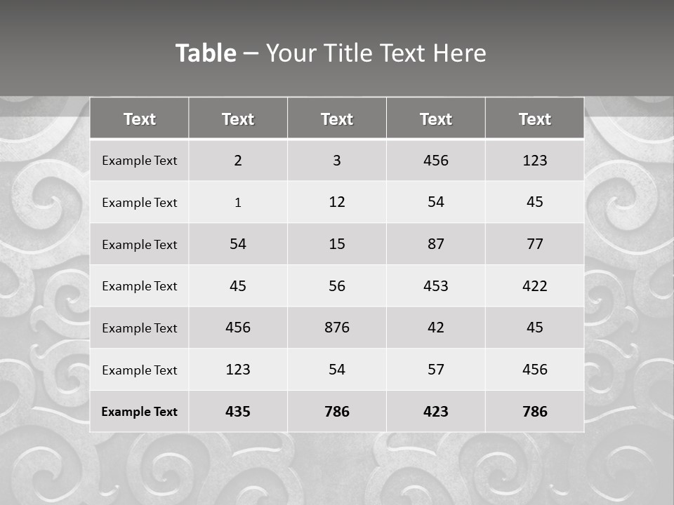 Leaf Decorative Shabby PowerPoint Template