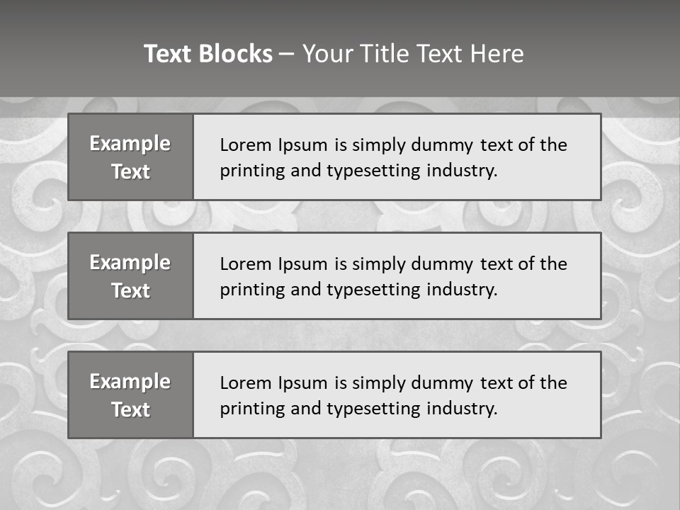 Leaf Decorative Shabby PowerPoint Template