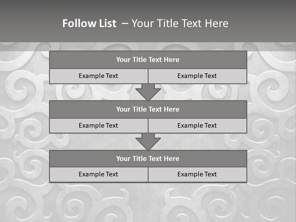 Leaf Decorative Shabby PowerPoint Template