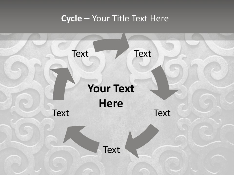 Leaf Decorative Shabby PowerPoint Template